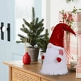 thumbnail image 6 of Christmas Tree Topper Gnome with Light Battery Operated,23.6 Inch Sequin Gnome Tree Topper Hat,Scandinavian Swedish Tomte Plush Gnomes for Christmas Tree Ornaments, 6 of 7