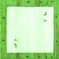 thumbnail image 1 of Ahgly Company Indoor Square Solid Green Modern Area Rugs, 8' Square, 1 of 1