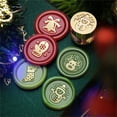 5Pcs Christmas Seal Stamp Head for Valentines Card Wedding Invitations
