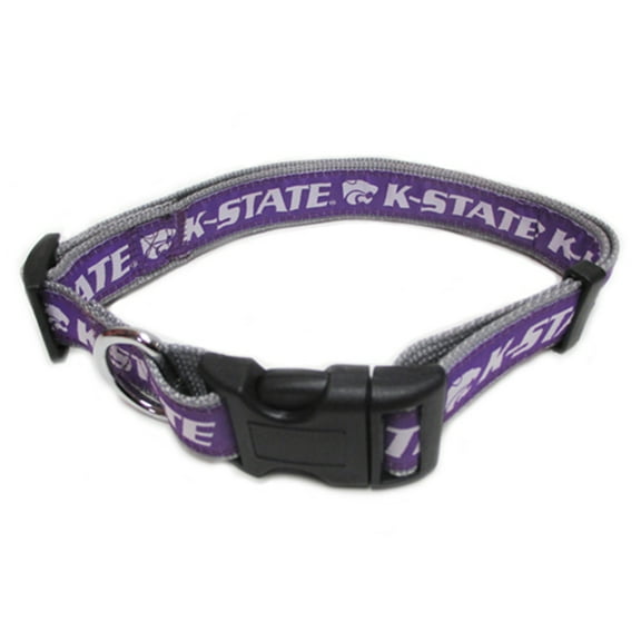 Pets First College Kansas State Wildcats Pet Collar, 3 Sizes Available, Sports Fan Dog Collar - Medium