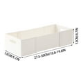 thumbnail image 3 of Fwttom Retractable Compartment Storage Box Adjustable Partition Tableware Office Storage Box, 3 of 6