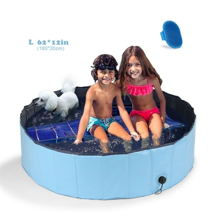 OWNPETS Size L Foldable Pet Kid Pool Portable Dog Swimming Bathtub