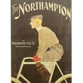 thumbnail image 2 of Vintage Bicycle Poster "Northampton Bicycles" (1895) Framed Art Generic, 2 of 6