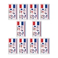 thumbnail image 2 of Tatuajes temporales de banderas de la Copa del Mundo para la cara, pegatinas para fiestas de fútbol 2026, banderas nacionales impermeables, fácil de aplicar, pack de 10, 2 of 5
