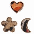 thumbnail image 1 of Shisuyan 3pcs Stylish Watch Strap Charm Watchband Charm Leopard Watch Strap Charm, 1 of 8