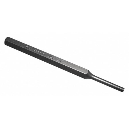 UPC: 0045256710044 | Mayhew Select Pin Punch 5-1/4in L 3/16in Tip Steel 71004