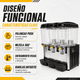 thumbnail image 3 of Dispensador de Aguas Frescas Gutstark 18 L Enfriador 3 Tanques, 3 of 9