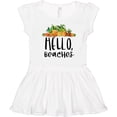 thumbnail image 3 of Inktastic Hello, Beaches Group of Pineapples Girls Toddler Dress, 3 of 5