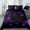 Purple, variant on TOPRenddon Blue 3-Piece Duvet Cover Set - Queen Size Bedding Set with Pillowcases, Ultra Soft Microfiber Comforter Cover for All Seasons