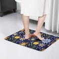 thumbnail image 4 of Pioneer Flower Floral Print Flannel Non Slip Door Rugs,Washable Door Mats Indoor,Decorative Door Mats,Dirt-Resistant and Absorbent Doormat for Entrance,Bedroom,Kitchen,Bathroom,23.5"x16", 4 of 5