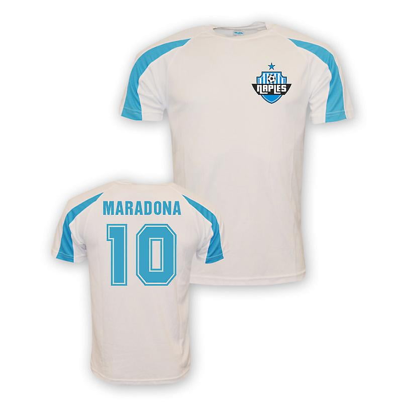 Diego Maradona Napoli Sports Training Jersey white Kids Walmart