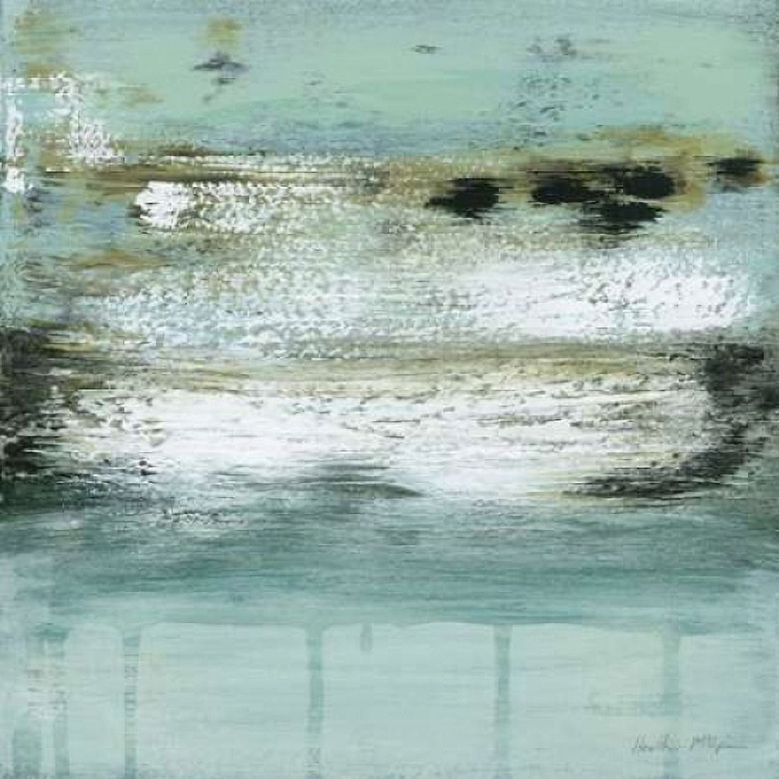 Oceans Fizz Canvas Art - Heather McAlpine (24 x 24)