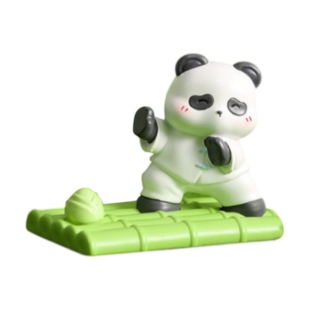 Soporte para teléfono con forma de panda, elegante, creativo y multifuncional. Empujar las manos