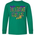 thumbnail image 3 of Inktastic Mardi Gras Let the Good Times Roll Long Sleeve Youth T-Shirt, 3 of 5
