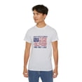 thumbnail image 5 of USA Land that I Love American Flag July 4 US Unisex Ultra Cotton Tee, 5 of 7