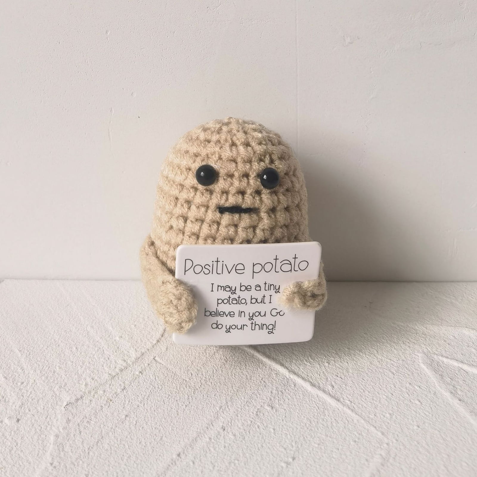 Positive Potato Knitting Doll - Knitter Christmas Gifts – Lionflab
