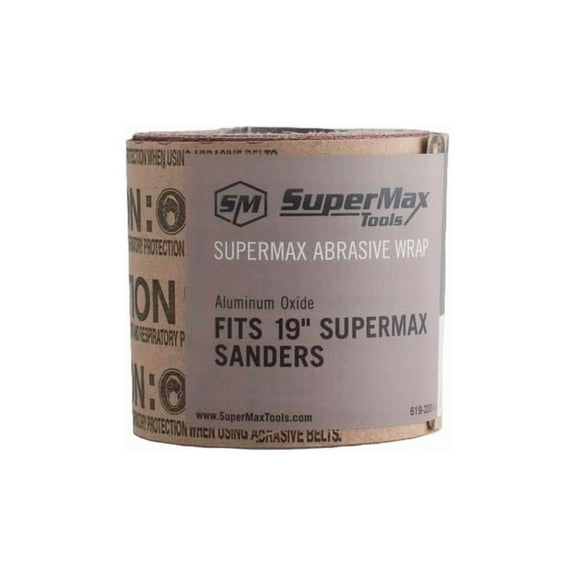 Supermax Tools 120 Grit Individual Sandpaper Wrap For 19-38 Drum Sander