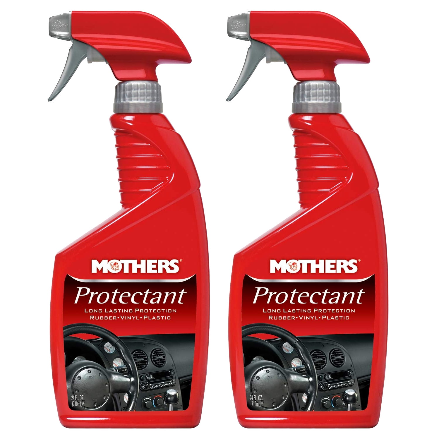 Mothers Protectant Spray Car Interior Protectant, 24 oz. (2Pack