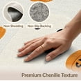 thumbnail image 6 of ODIKA Halloween Striped Pumpkin Ghost Farmhouse Welcome Fallc Door Pet Friendly & Kids Safe Play for Playroom, Bedroom, Reading Nook, 6 of 7