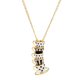 thumbnail image 1 of Joyas europeas y americanas Pendientes de taza de té esmaltados Collar largo Cadena de suéter Joyas, 1 of 6