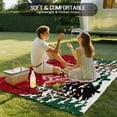 thumbnail image 5 of Fsddascl Red Tree Christmas Outdoor Rug for Patio/Deck/Porch, Non-Slip Large Area Rug 6 x 9 Ft, Xmas Tree Snowflake Plaid Indoor Outdoor Rugs Washable Area Rugs, Reversible Camping Rug Carpet Runner, 5 of 5