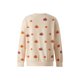 thumbnail image 4 of SuéTer De Mujer Sudadera De Halloween Calabaza Estampada Cuello Redondo Casual Blusa De Manga Larga, 4 of 4