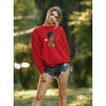 thumbnail image 2 of Heavenly Hair Collection C. Sweatshirt Women -Annie Warren Designs, Female 4X-Large, 2 of 4
