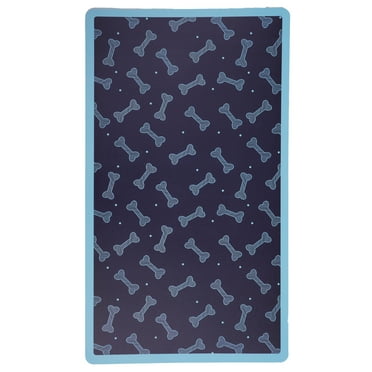 Vibrant Life Bone Print Vinyl Dog Food Placemat