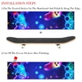 thumbnail image 2 of Game Controller Skateboard Stickers Pack of Two - Emery Surface, PVC Back, 8.8x32.6in/22.4x83 cm - Skateboard Accessories for Personalizing Your Board, 2 of 5