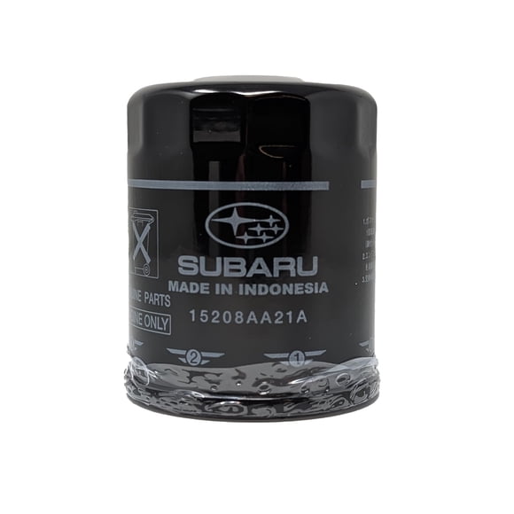 Kit de filtro de aceite de motor y arandela aplastante para Subaru 15208AA21A
