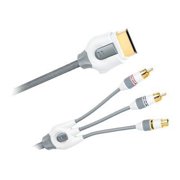 Monster Cable GameLink GLX360 SV-10 - Game console link cable - S-Video / audio - Xbox AV connector male to 4 pin mini-DIN, RCA male - 10 ft - double shielded - for Microsoft Xbox 360