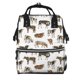 thumbnail image 1 of Disketp Cow Mochila de Pañales de Gran Capacidad con Múltiples Bolsillos, Mochila de Viaje Multifuncional para Bebé, Unisex, Moderna y Resistente, 1 of 6