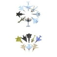thumbnail image 1 of 16 Unids/set Montaje Plástico Modelo De Avión Colección Avión De Zulema Modelos de aviones, 1 of 8