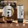 thumbnail image 5 of 3 in 1 Portable Espresso Coffee Maker, 15Bar High Pressure Wireless Heating Travel Coffee Machine for Coffee Powder and Coffee Capsules, 5 of 8