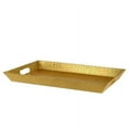 thumbnail image 2 of 10 Strawberry Street 18" x 12" Rectangular Serving Tray, Patent Crocodile, 2 of 4