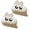 white, variant on Toothbrush Head Cover Protector Travel Brush Pod Case for Manual Electric Brushes