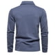 thumbnail image 3 of Polo bordado para hombre, cuello a la moda, cuello vuelto, polos sociales informales para hombre, camisa de Golf de lujo, 3 of 5