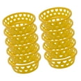 thumbnail image 4 of 10 soportes redondos para sandías, expositor de frutas, base fija estable. Amarillo, 4 of 9