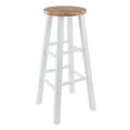thumbnail image 2 of Winsome Wood Element 2-Pc Bar Stool Set, 29", Natural & White Finish, 2 of 7