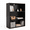 3 Tiers Black, variant on Huisenitre 3-Shelf Bookcase, Small Open Bookshelf for Bedroom Office, Black
