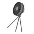thumbnail image 1 of Ventilador de escritorio Carga USB Viento fuerte con trípoperación silenciosa de escritorio Ventilador de refrigeración Ventilador de techo Gris Baoblaze ventilador de escritorio, 1 of 7