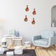 thumbnail image 3 of Cesta colgante de pared tejida a mano | Almacenamiento de frutas y verduras de malla con forma de lágrima | Organizador de pared para frutas, verduras, pan y conservas | Regalo decorativo para el, 3 of 4