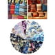 thumbnail image 5 of Tiras de rollo de gelatina de tela acolchada para 20 piezas, estilos japoneses de algodón grueso y cómodo, Multicolor, para costura de mantas DIY para B Soledad Tela para acolchar, 5 of 9
