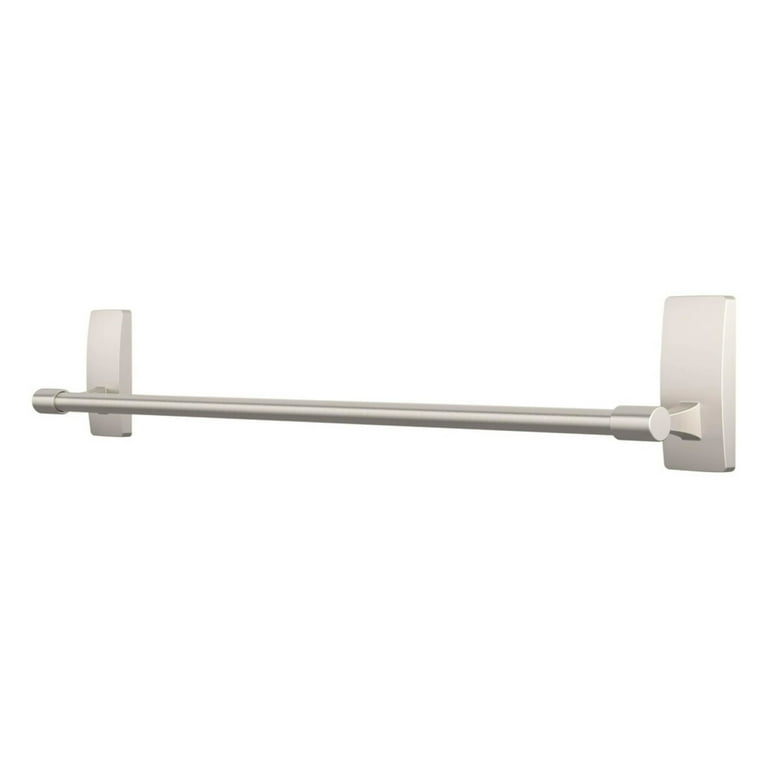 Command Bath Satin Nickel Towel Bar 4 Large Strips