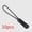 Dark grey, variant on Zipper Pull Rope Down Jacket Pendant Bag Zipper Accessories Tail Rope,White dot and black
