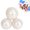 3White, variant on Reusable Inflatable Balloon Garland Arch Kit, 3/7 Pcs Linked Pvc Balloons with Elastic Bands, Party Decoration for Birthdays, Weddings & Celebration
