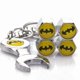 thumbnail image 1 of New Car Tire Valve Caps Wrench Keyring Theftproof Tyre Air Valve Rim Stem Caps Cover For Daihatsu Terios Sirion Mira Accessories, 1 of 1
