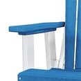 thumbnail image 4 of OS Home and Office Furniture 27" Resin Fan Back Glider in Blue/White, 4 of 5