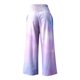 thumbnail image 4 of Pantalones anchos de cintura alta elástica con estampado veraniego para mujer - Diseño pintado a mano, espalda en forma de U, bolsillos funcionales, versátiles para todas las ocasiones, 4 of 4