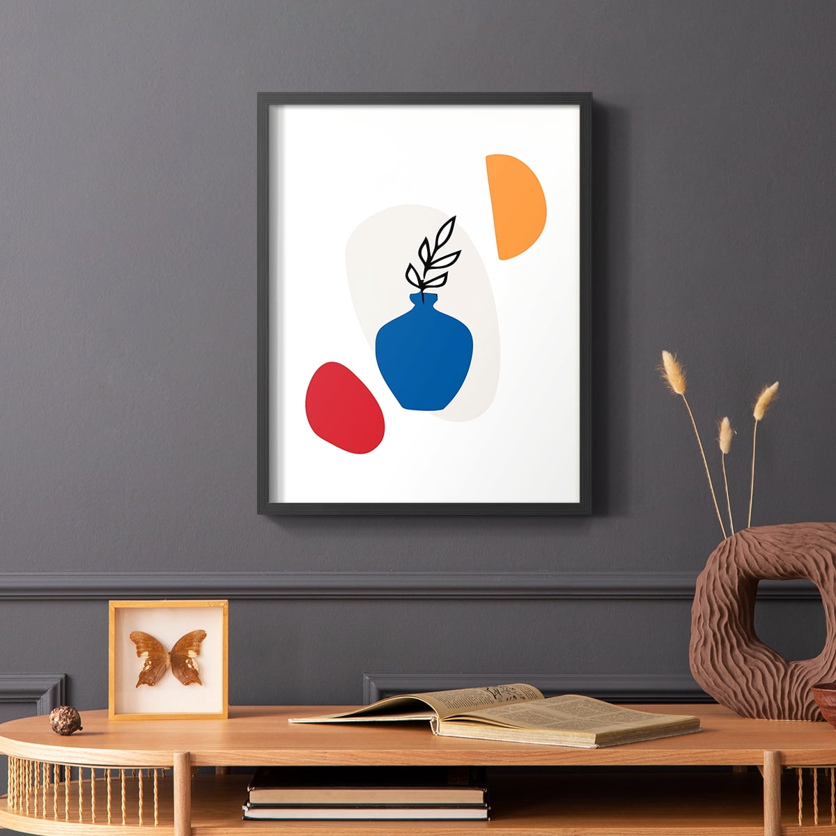 Matisse CCXC in Solid Wood 16 x 20 Framed Print